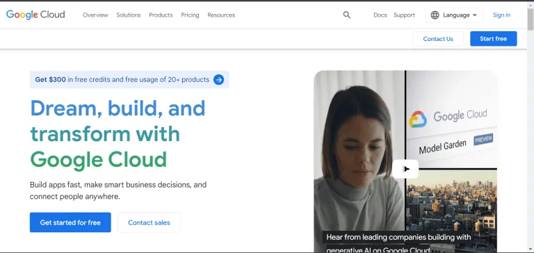 aws vs azure vs gcp gcp screen